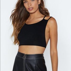 Nasty gal Strappy crop top